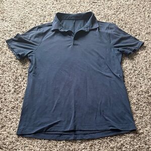 Lululemon Men’s Navy Blue Polo size M